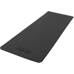 Килимок (мат) для фітнесу та йоги Gymtek Premium TPE 0,5см чорний - мініатюра 4