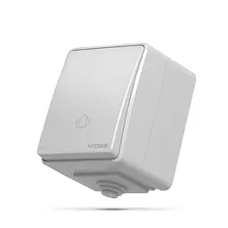 IP65 Кнопка дзвінка сіра VIDEX BINERA VIDEX (25729-000)