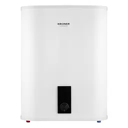 Водонагрівач Kroner NEO Flacher K50PVH2 50 л, 2 кВт, мокрий ТЕН, універсальний, прямокутний, білий (CV035490)