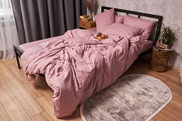 Комплект постільної білизни Moon&Star Satin Stripe Stripe Candy King Size 220x240 наволочки 2х50х70 - мініатюра 5