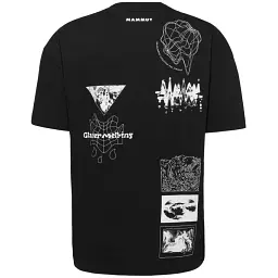 Футболка Mammut BaseRelaxed T-Shirt Glacier XXL black - мініатюра 2