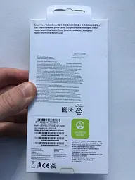 Оригінальний чохол-книжка для Samsung Galaxy S23 Plus S-View Smart Wallet Case EF-ZS916CGEGRU Khaki - мініатюра 7