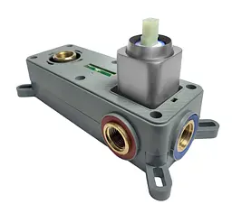 Змішувач для умивальника Rea Arlo + BOX прихованого монтажу nikiel brushed REA-B5610 - мініатюра 4