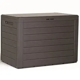 Ящик для зовнішнього зберігання Prosperplast WOODEBOX 190 л, коричневий