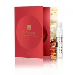 Листівка із пробним зразком парфумів Avon Far Away Beyond Opulence, 0,6 мл (158511717)