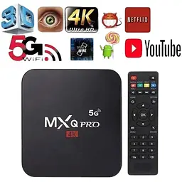 Приставка TV-Box MXQPRO 4K 5G XPRO 4/64 (41557-15751_737) - мініатюра 6