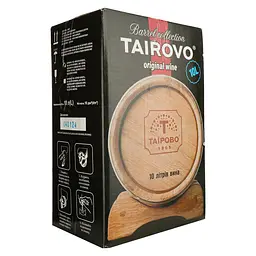 Вино Таїровський Премiум Одеський Чорний червоне сухе bag-in-box 10 л - мініатюра 2