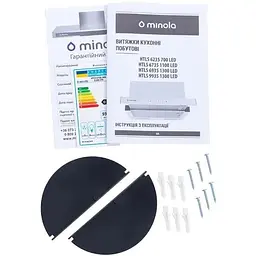 Витяжка телескопічна Minola HTLS 6935 WH 1300 LED - мініатюра 12