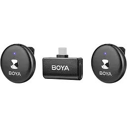 Мікрофонна радіосистема Boya Omic-U USB-C Black [102981] - мініатюра 3