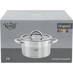Каструля Krauff Originell зі скляною кришкою діаметр 20 см (26-238-051) - мініатюра 10