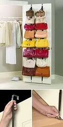 Органайзер для зберігання сумок / Підвісний органайзер Bag Rack 2шт - мініатюра 2