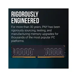 Модуль пам'яті для комп'ютера DDR4 8GB 3200 MHz PNY (MD8GSD43200-SI) - мініатюра 8