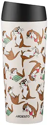 Термокухоль Coffee Time Otter 450мл нержавіюча сталь бежевий ARDESTO kuh0014323