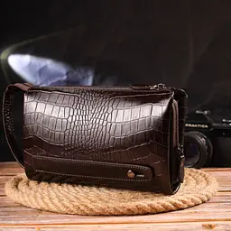 Чоловічий шкіряний клатч Canpellini 23х14,5х5,5 см sum0022440 - мініатюра 8