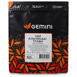 Чай Gemini Альпійські трави розсипний 50 г