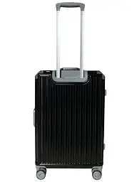 Валіза середня M Milano bag 013 полікарбонат Чорний - мініатюра 6