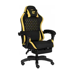 Крісло ігрове GT Racer X-2339 Black/Yellow (X-2339 Fabric Black/Yellow) - мініатюра 3