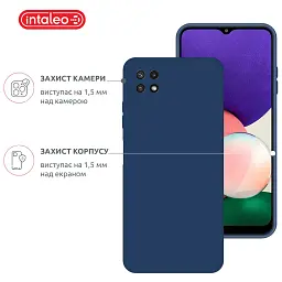 Чохол до мобільного телефона Intaleo SoftShell Samsung Galaxy A22 5G Blue (1283126557972) - мініатюра 3