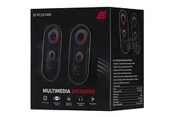 Акустична система 2E PCS234 RGB Black (2E-PCS234BK) - мініатюра 5