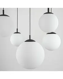 Підвісний світильник TK Lighting 4791 Esme E27 5x15W IP20 Bk - мініатюра 4