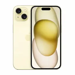 Смартфон Apple iPhone 15 256GB Yellow NEW