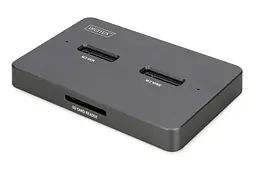 Digitus Док-станція USB-C > 2xSATA SSD/SD