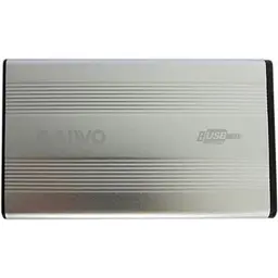 Кишеня зовнішня Maiwo K2501A-U2S 2.5" USB 2.0 silver