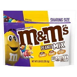 Драже M&M's Peanut Mix Chocolate Candy 235.3g