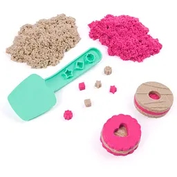 Набір піску для творчості Kinetic Sand Кольорове печиво 2 кольори 227 г (71678) - мініатюра 5