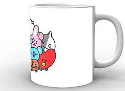 Кружка GeekLand БТ21 звірі BT21 BTS 02.48 - мініатюра 3
