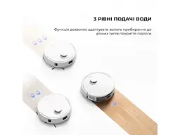 Робот-пилосос з вологим прибиранням Dreame Mova E20 Plus (RLE22GD) White - мініатюра 2