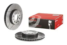 Диск гальмівний передній вентильований VW Caddy III-V, Golf V-VIII 96-25р Brembo (09.9145.75)