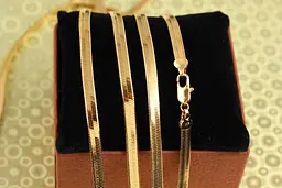 Ланцюг Xuping Jewelry Снейк 55 см 5 мм золотистий