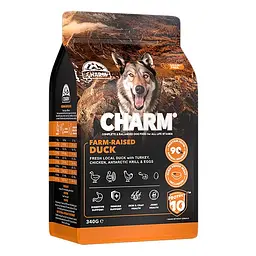 Сухий беззерновий корм для собак Charm Farm-Raised Duck Чарм холістик, Фермерська Качка 340 г (1001324)