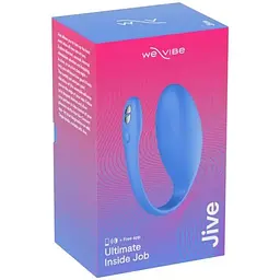 Смарт-віброяйце We-Vibe Jive Blue - мініатюра 9