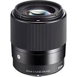 Об'єктив Sigma AF 30mm f/1.4 DC DN Contemporary for Canon RF (30272) [128574]
