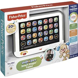 Інтерактивна іграшка Fisher-Price Smart stages Розумний планшет українською (FBR86) - мініатюра 2