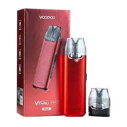 Под-система електронна сигарета VooPoo V.THRU Pro 25 W Pod 900 mAh 3 ml Kit Red (sn1381) - мініатюра 2