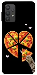 Чохол Demsky Pizza Love Cat для Samsung Galaxy A32 (A325F) 4G