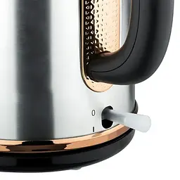 Чайник електричний з вбудованим термометром Domotec MS-7849, нержавіюча сталь, 1,7 л, 2200 Вт - мініатюра 6