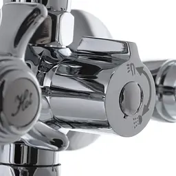 Змішувач для ванни Haiba Zeus 140 HB0419 Хром - мініатюра 2