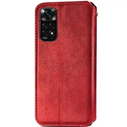 Чохол-книжка GETMAN Cubic Cover Case для Xiaomi Redmi Note 12 Pro 4G/ 11 Pro 4G/ 5G Red [96745] - мініатюра 2