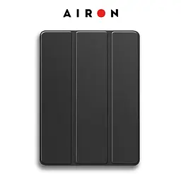 Чехол AIRON Premium SOFT для iPad Pro 11 2024 с защитной пленкой и салфеткой Black - мініатюра 3