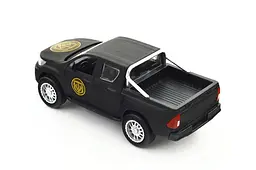 Іграшкова машинка позашляховик Toyota Hilux Шеврони Героїв TechnoDrive KM6118 - мініатюра 6