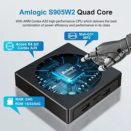 Приставка Smart TV Box X98 Mini 4/32Gb 4K HDR Android - мініатюра 7