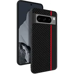Чохол накладка Primolux CFC для Google Pixel 8 Pro Black&Red - мініатюра 2