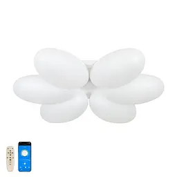 Люстра LED Levistella 797MX6010 (535), 80W, три режими світла, пульт і додаток, сучасний стиль, 535x100 мм