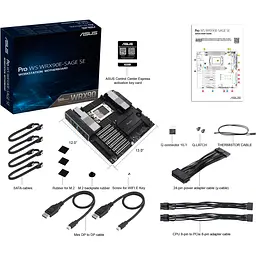 Материнська плата Asus Pro WS WRX90E-SAGE SE 90MB1FW0-M0EAY0 [103411] - мініатюра 10