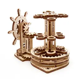 Механічний 3D Пазл Ukrainian Gears Штурвал-органайзер, 51 елемент (70074) - мініатюра 2