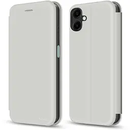 Чохол-книжка Make Samsung A06 Flip Silver